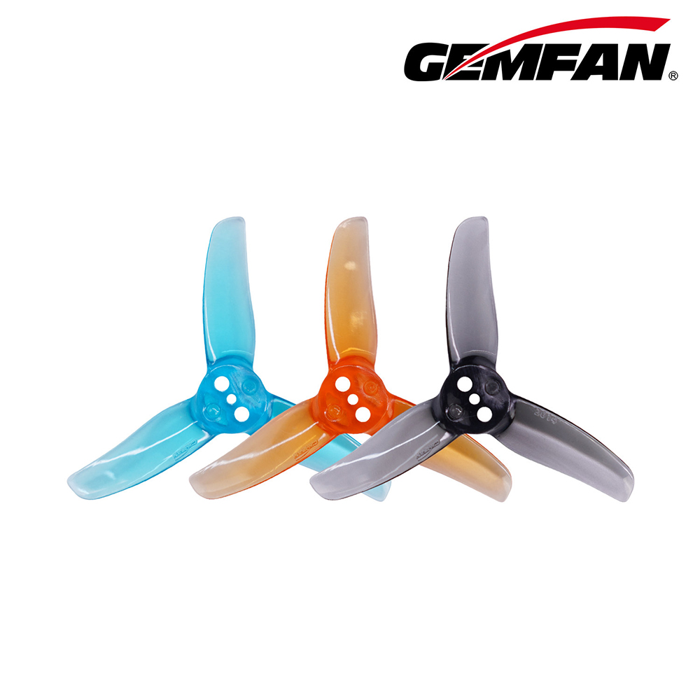 Drone Racing Propeller - مروحة GEMFAN 2014 ثلاثية الشفرات مقاس