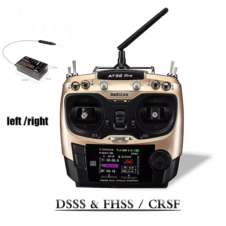 جهاز إرسال راديو Radiolink AT9 - مراجعة Drone Racing Transmitter وسعره