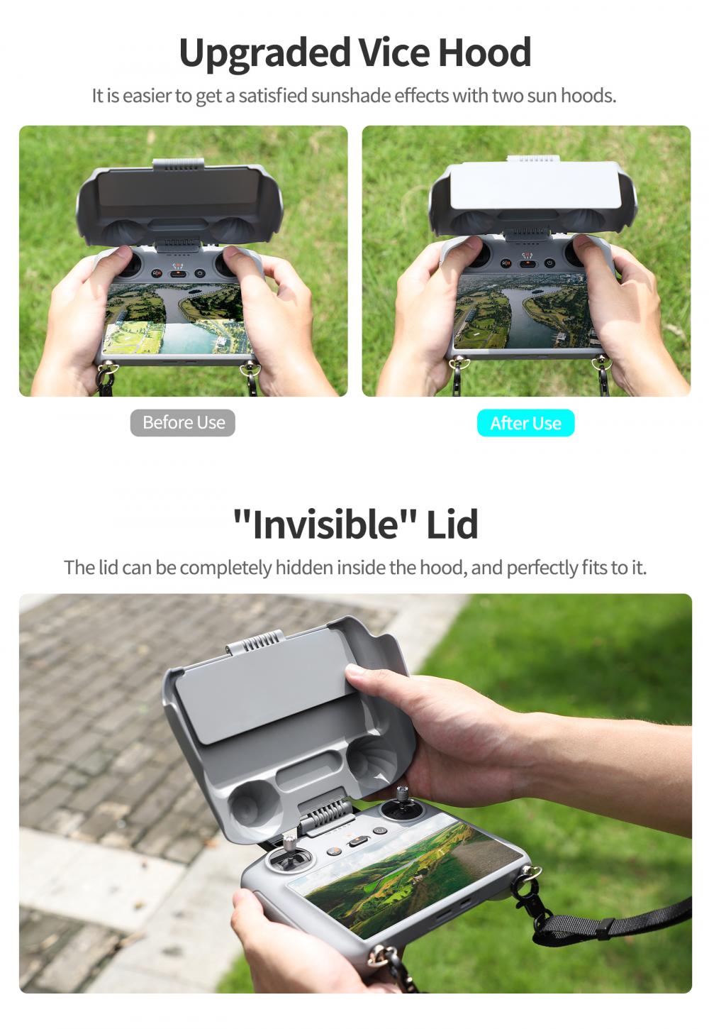 غطاء حماية للشاشة وواقي من الش - مراجعة Dji Drone Mini 3 وسعره
